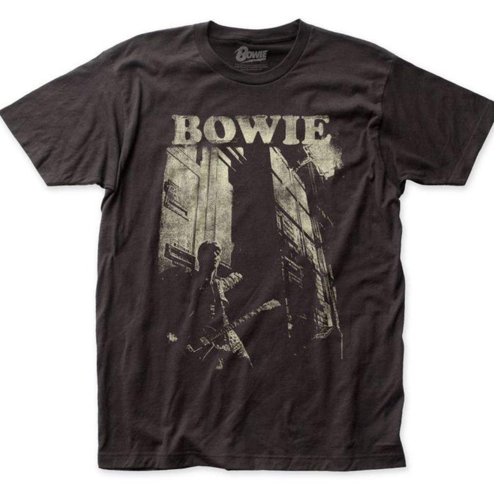 David Bowie Guitar Tee Music Lovers Shirt Graphics Unisex Tshirt